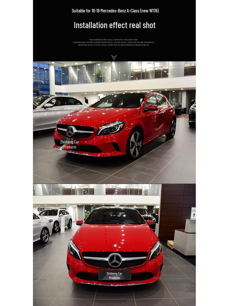 Fits 16-18 Mercedes-Benz A-Class W176 Headlight Lens, Cover, and Shell Replacement