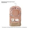 Playful Cartoon Hanging Bag Waterproof Wall Mounted Storage for Underwear Socks Multi Purpose Visible Organizer