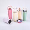 30oz Large Capacity Stainless Steel Vacuum Insulated Travel Mug With Flip Lid Straw Car Office Outdoor Use