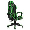 Day and Night - Day and Night Black and Green Synthetic Leather Gaming Chair