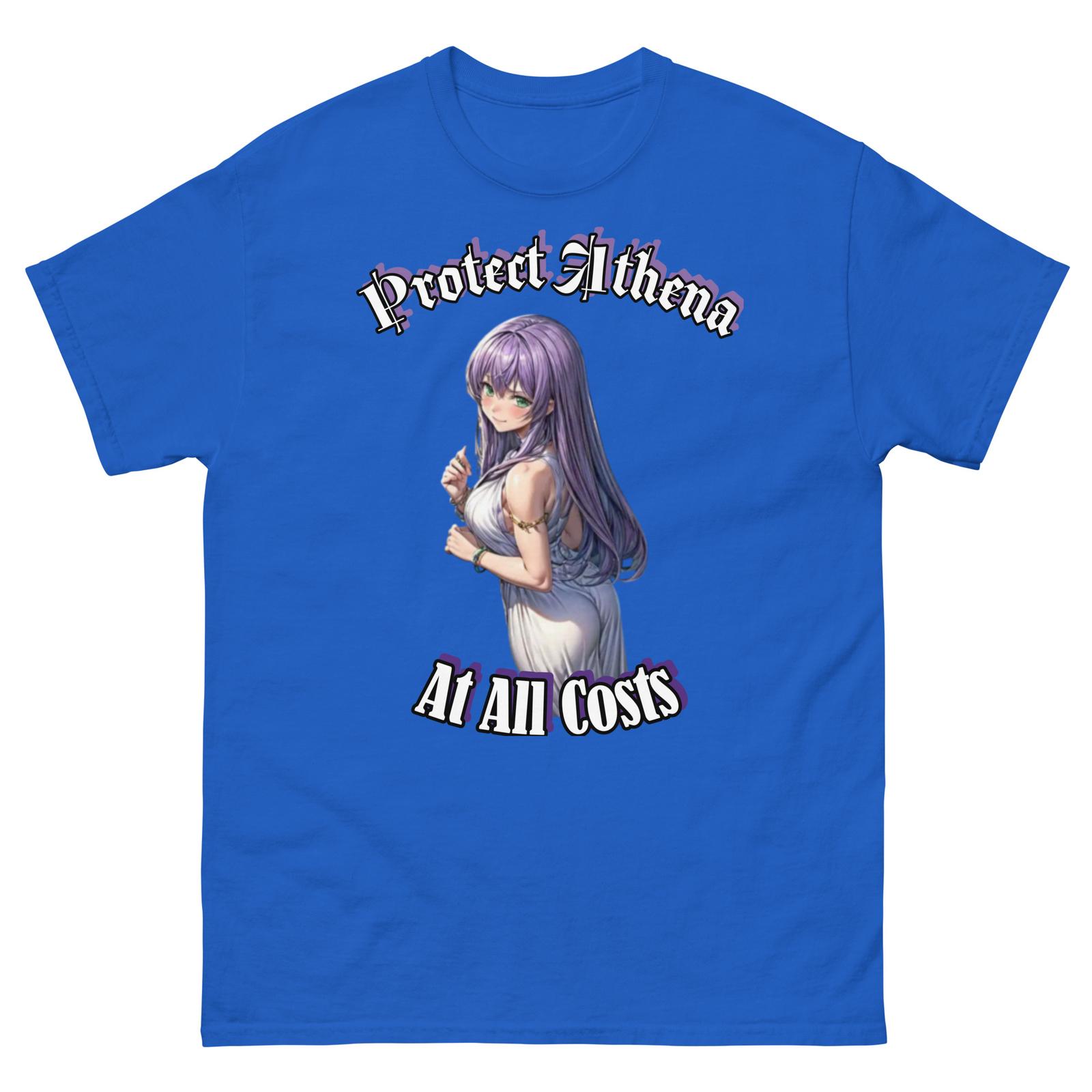 Saint Seiya Goddess Athena Tee, Funny Shirts, Anime, Protect Athena Tshirt S