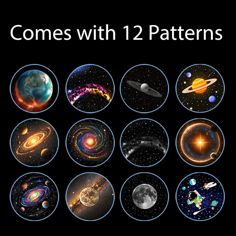 Galaxy Starry Sky Projector Moon Nebula Led Lamp Night Light Room Bedroom Decoration Kids Gifts
