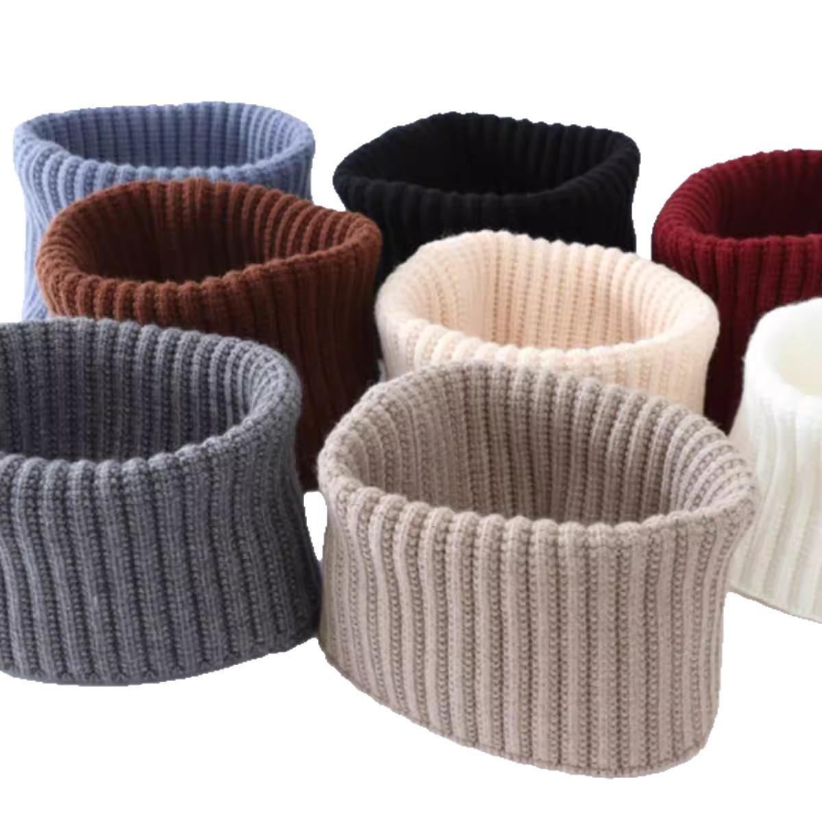 

Унісекс Потовщений Кашеміровий Шарф-Манішка: Універсальний в язаний пуловер-манишка-шарф для осені та зими