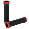 2pcs Bike Grips Rubber Anti Slip   Handlebar with Plastic Covers for 22mm Road Mountain   Replacement