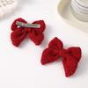 Women's Autumn/Winter Plush Flower Hair Clip/Brooch - Cute, Non-Slip Accessory