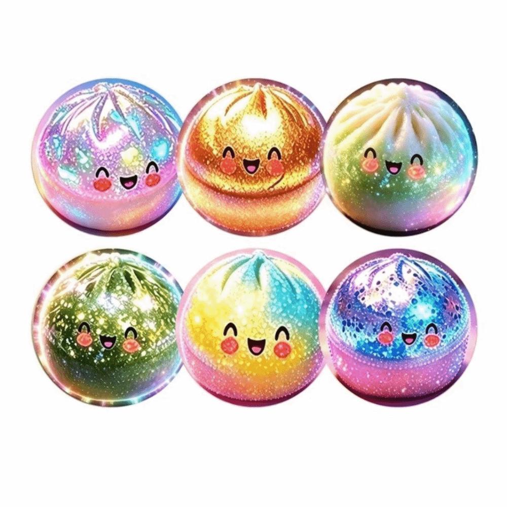 6 Pcs Cat Wooden Coasters Devil's Eye Heat Resistant Coasters Puppy Design Mats Kitchen Set