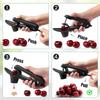 Cherry Pitter Tool Stainless Steel Cherry Corer Core Seed Remover Cherry Pip Remover Olive Grapes Jujubes Pitter Tool Fruit Tool