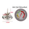 Stainless Steel BBQ Thermometer Meat Thermometer Temperature Meter Bbq Food Cooking Meat Gauge Kitchen Tools
