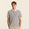 Munsingwear Men STripe ShorT Sleeve T shirT whiTe mq321mTs71