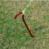 19pcs Outdoor Ground Camping Tent Stakes Anchors Pegs Windproofed Tent Stakes for Tents and Tarpaulins