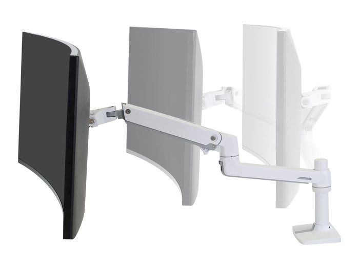 Monitor Arm - ERGOTRON - LX - Aluminum - Clamp Mount - Screen Up To 34 Inches