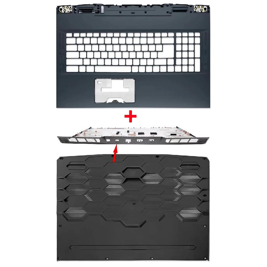 Laptop top cover for MSI GE76 MS-17K2 17K3 17K4 screen back case frame bezel upper lower palm rest bottom shell hinge case