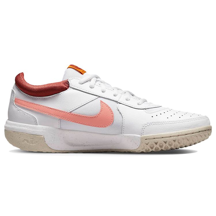 Nike Zoom Court Lite 3 Low Tennis Shoes Women Sneakers White Pink DH1042-116