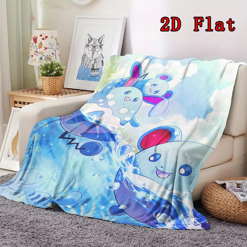 The Smurfs 2D Flat Pattern Flannel Blanket High quality All Seasons Warmth and Comfort Perfect for Christmas Gifts.MMT0918620