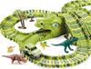 TOR WYŚCIGOWY SAMOCHODOWY PARK DINOZAURÓW TUNELE AUTKO FIGURKI DINO 240el
