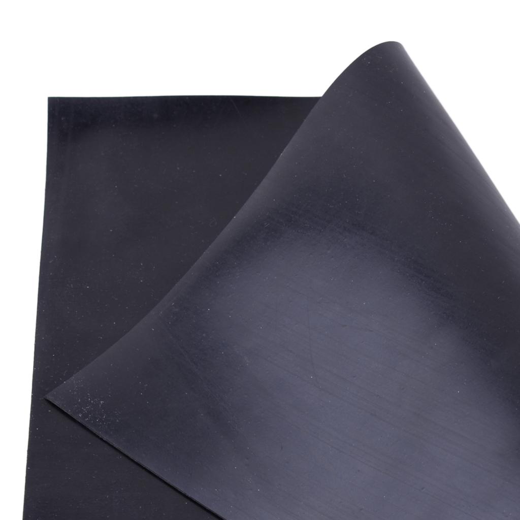 High Quality 30 X 30 Cm 1mm Thickness Black Industrial Rubber Sheet High Temp Plate Mat