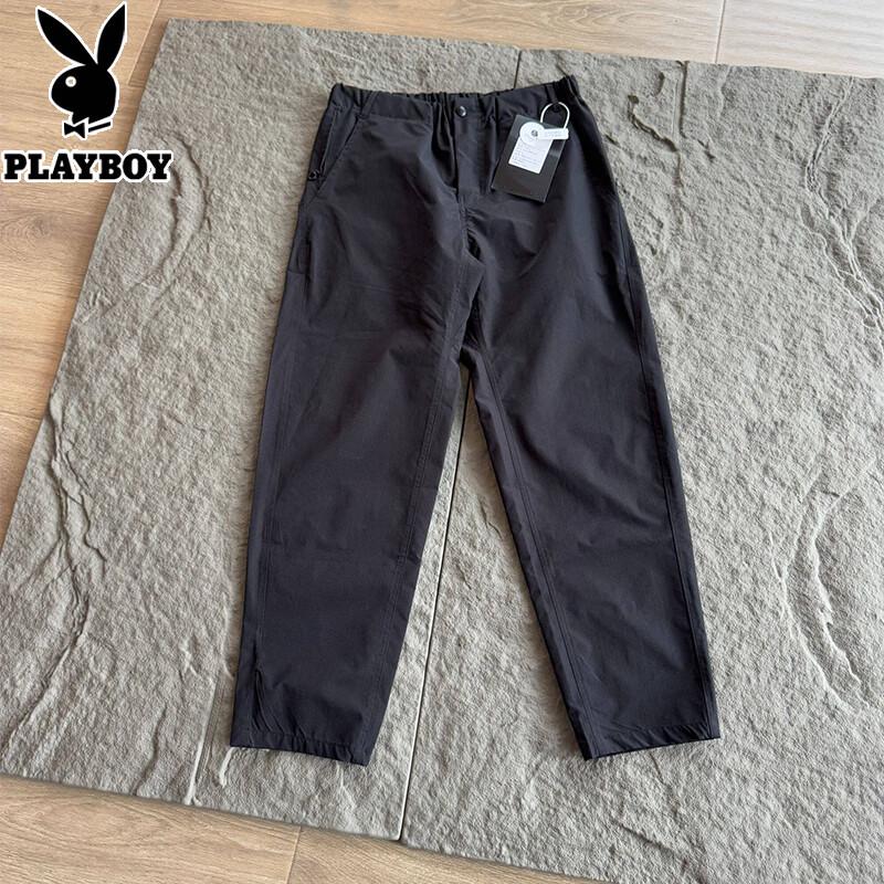 PLAYBOY Men s American Functional Soft Shell Quick-Dry Tapered Pants S