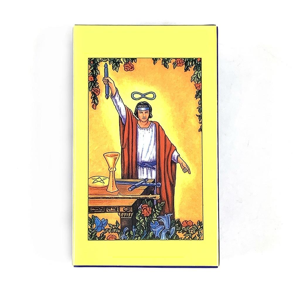 Español Tarot Cards Deck A Classic Divination and Prediction Card Party Game For Beginners, Spanish-English Guide Books