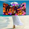1pc Freddy Bear2 Beach Towel, Comfortable and Thick, and Swimming/Bath/Picnic/Camping Towel, Suitable for Seaside Beaches