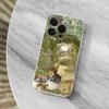 Cute Role P-Peter R-Rabbit Phone Case For iPhone 16,15,14,13,12,11 Pro,Max,Plus,X,XS,XR,SE,Mini Transparent Soft Cover