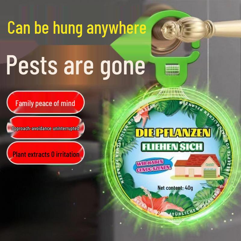 Camphor Aroma Hanging Repellent: Repels Mosquitoes, Flies, Insects, and Cockroaches Indoors with a Pleasant Scent.