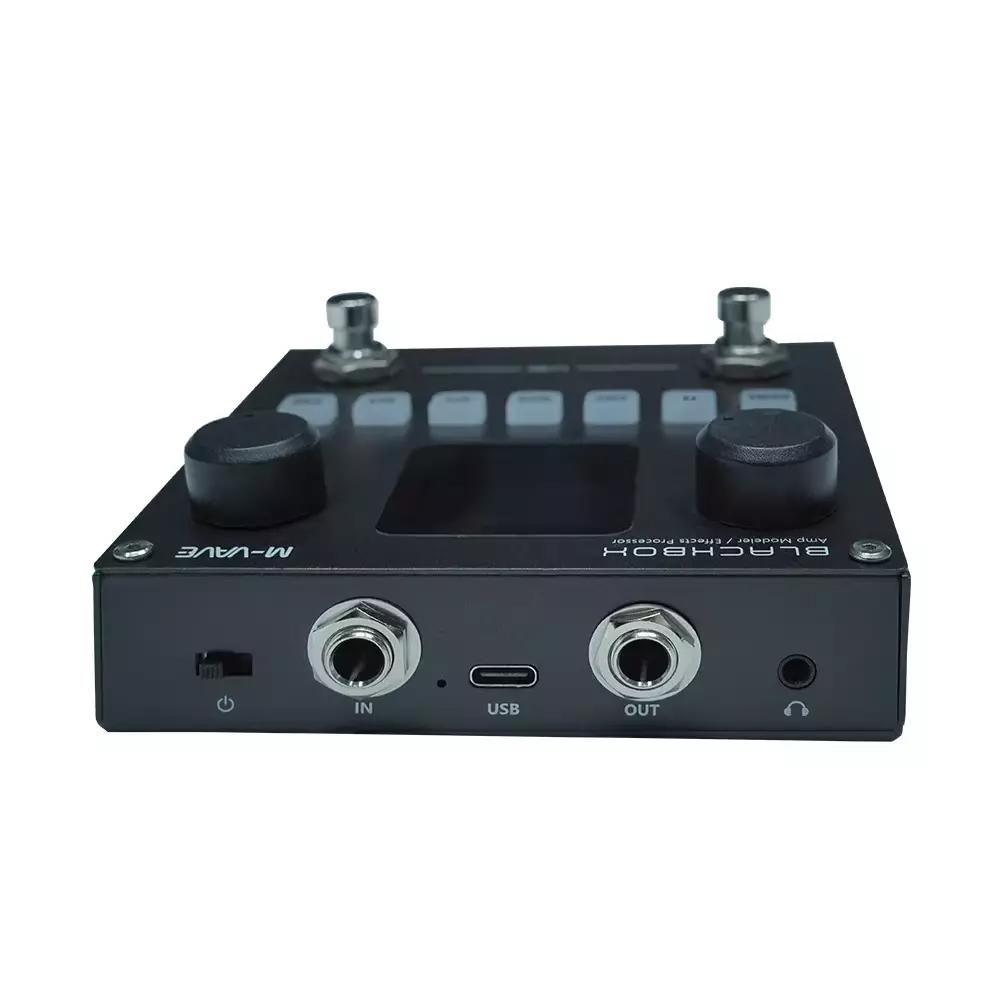 Processador de Efeitos Múltiplos Modelador de Amplificador de Guitarra / Baixo Blackbox Recarregável para Guitarra Elétrica Baixo