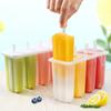 4 Cell Ice Cream Popsicle Mold Diy Ice Cream Machine Homemade Ice Box Summer Children Ice-Lolly Mold Ice Tray Kitchen Gadgets