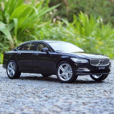 New 1:18 2023 Volvos S90 Alloy Car Model Diecasts Metal Vehicles Car Model High Simulation Collection Childrens Gifts Decoration