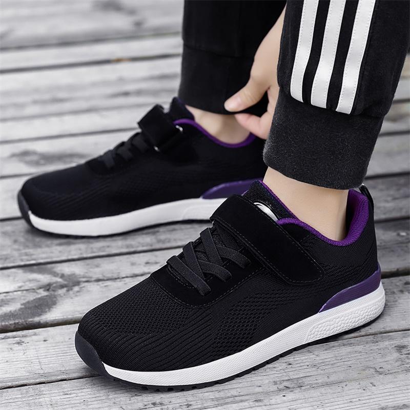 Shoes for Women 2024 Spring Summer New Sports Shoes Large 35-46 Casual Hiking Shoes Anti-slip Breathable Mesh Vulcanized Shoes