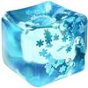 Squishy Snowflake Ice Cubes Slow Rising Sensory Fidget Toy Soft Ice Cubes Stress Relief Squeeze Toy Hand Exercise Calming Tool