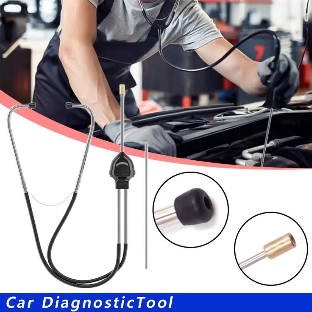 Stainless Steel Auto Cylinder Stethoscope Automotive Engine Hearing Tool Automotive Engine