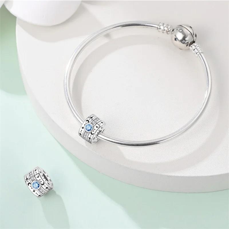 Copper Starlight Secret Realm Safety Buckle Charm Bead Fit Original 3Mm Bracelet Women Diy Charms Fine Jewelry Gift