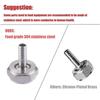 A84X-8PZ Raccordo Accoppiatore Fusto Birra Acciaio Inossidabile, Kit Connettore Linea Birra, Dado Esagonale Filettatura G 5/8 Pollice X Barb 5/16 Pollice