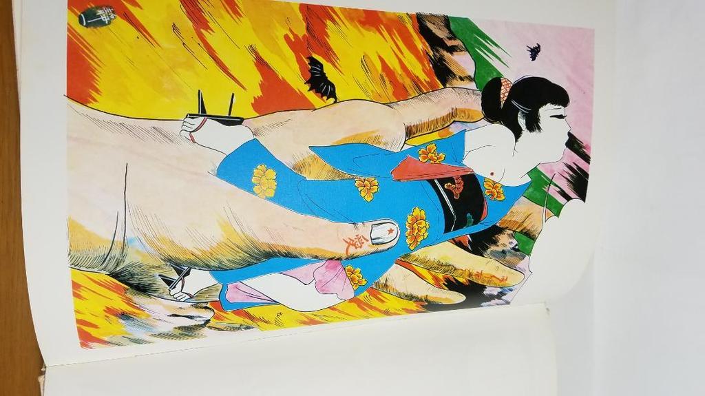 [USED] Hayashi Seiichi Art Collection Romance with autograph