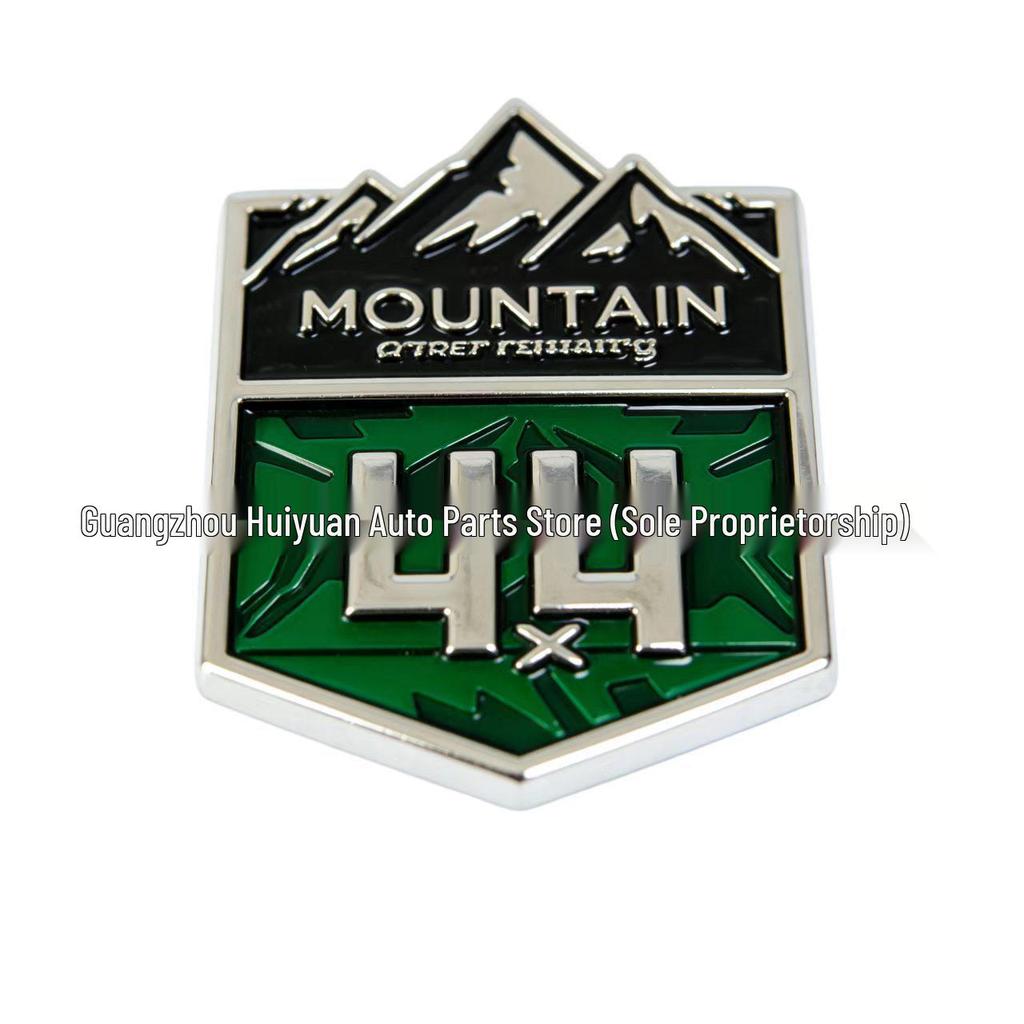 4x4 Snow Mountain Decal for JEEP Wrangler - Off-Road Emblem Car Sticker
