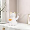 Resin Cat Statue ,Resin ,Cartoon Decoration ,Desktop Ornament, Kitten Figurine, Animal Sculpture for Entrance ,Cabinet