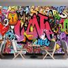 3d Creative Graffiti Wall Mural Cool Graffiti Wallpaper Bedroom Living Room Sports Gym Graffiti Wall Paper