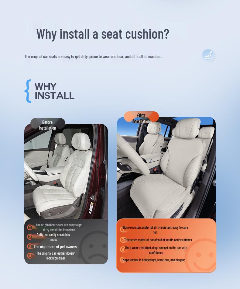 BYD Denza N8L Seat Cushion: All-Season Breathable Car Ventilation Cover