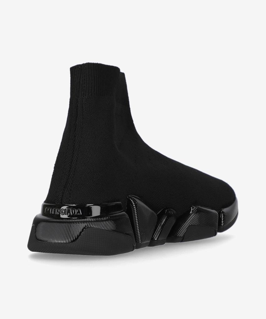 Balenciaga Speed 2.0 Recycled Knit Sneakers - Black / 617196W2Dc31000