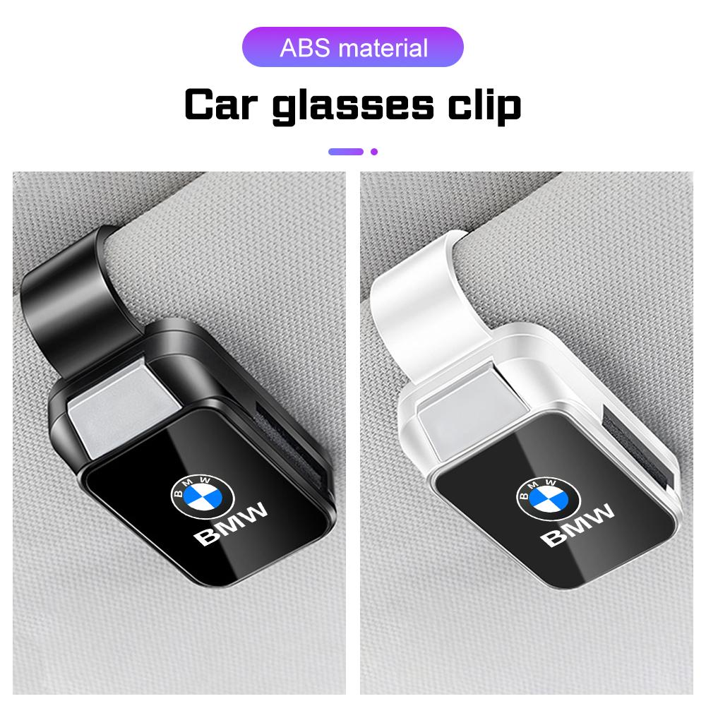 Wheel Hub,Fashion Car Sun Visor Glasses Clip For BMW E46 E39 E60 E90 E92 E87 F10 F30 F20 F01 F07 G20 G30 G60 M Eyeglasses Holder