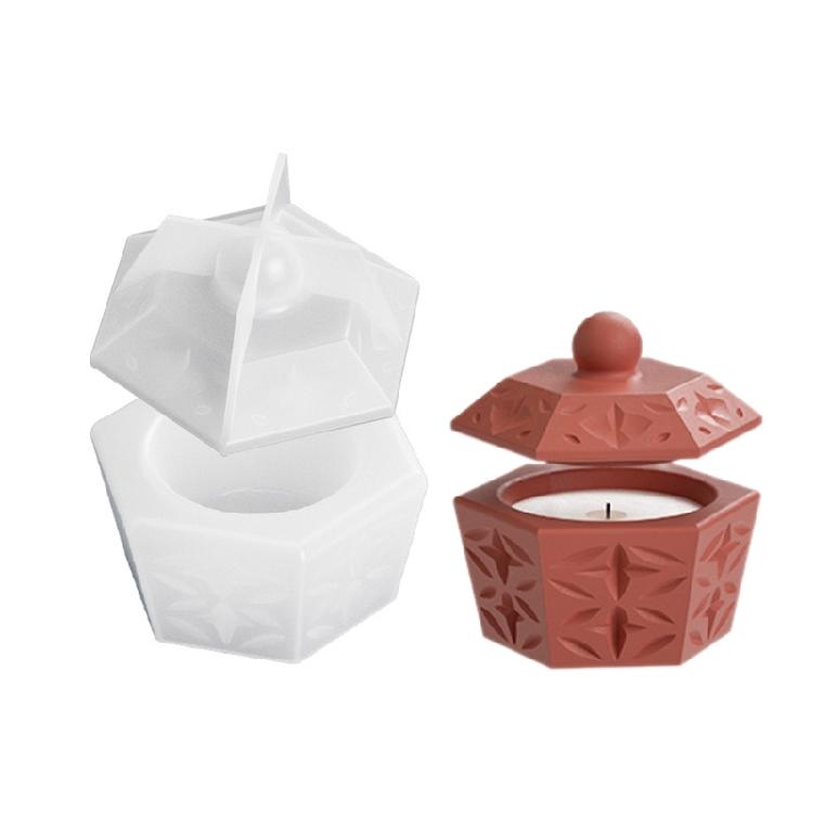 Storage Container Moulds Silicone Candle Cup Moulds Gift for Crafting Lover