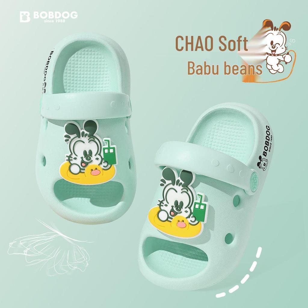 Bobodou Kinder rutschfeste Sommer Crocs für Jungen & Mädchen: Geschlossene Strand Sandalen für drinnen/draußen