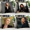 Movie Kate Winslet Cushion Cover Cushion Cover Set 4Pcs 50X50 45X45 40X40 Pillowcase Decorative Sofa Home Decor