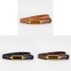 Classic Leather Belt For Women With Alloy Buckle Perfect For Casual And Office Wear