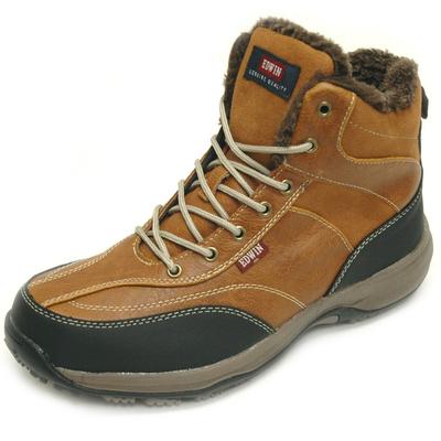 Casual Cold and EDS Camel Men's Boots, Waterproof, Weather, Non-Slip, 9120, (Size 25.5cm)