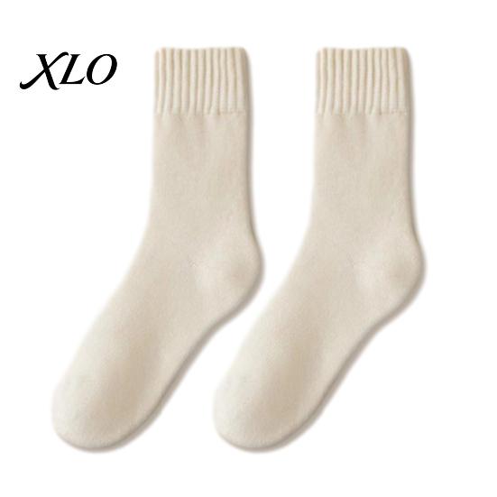 Thermal Insulated Socks for Cold Weather Women Thickened Winter Socks, Solid Color Mid Calf Fleece Lined Heavy Duty Boot Crew Weather, Soft
