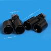 Carbon Fiber Exhaust Tailpipe for BMW X5/X7 G05/G07 - Easy, No-Damage Installation