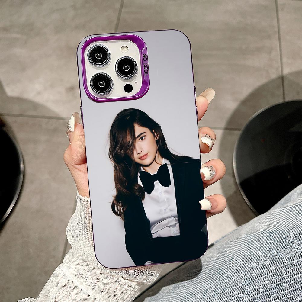 

Julia Butters Mobile Cell Phone Case for iPhone 17 16 15 14 13 12 11 X XR XS 8 7 Air Pro Max Plus Purple Translucent Cover iPhone 15 Plus