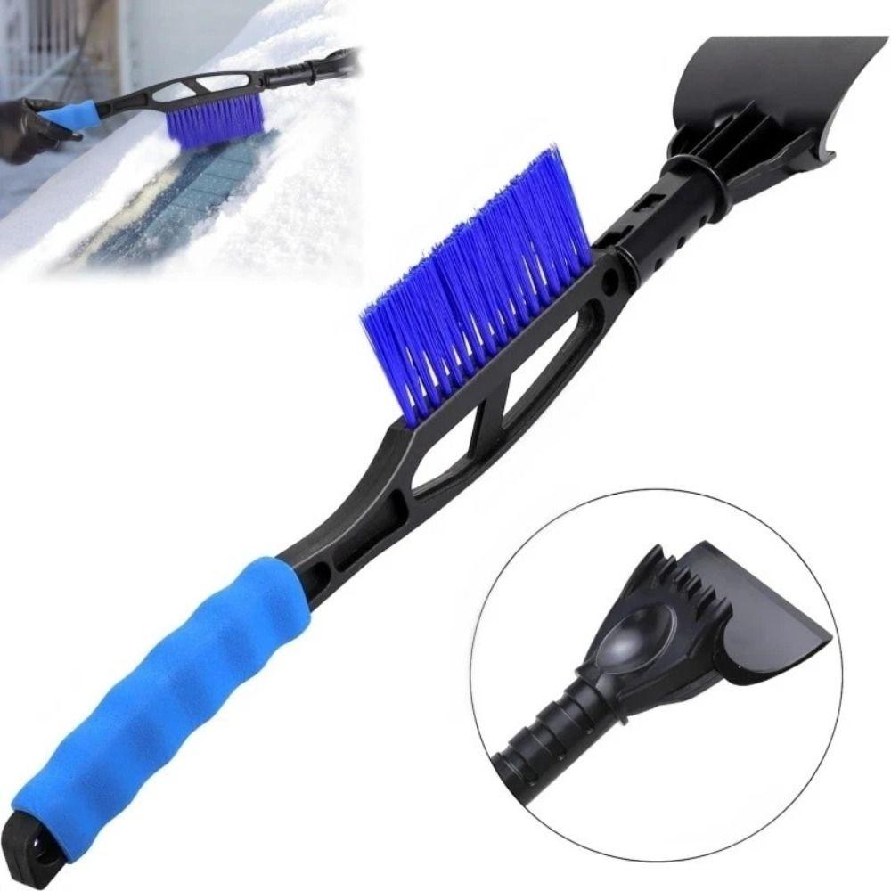 2 in 1 Car Snow Shovel Detachable Car Windows Snow Cleaner Portable Car Ice Scrape