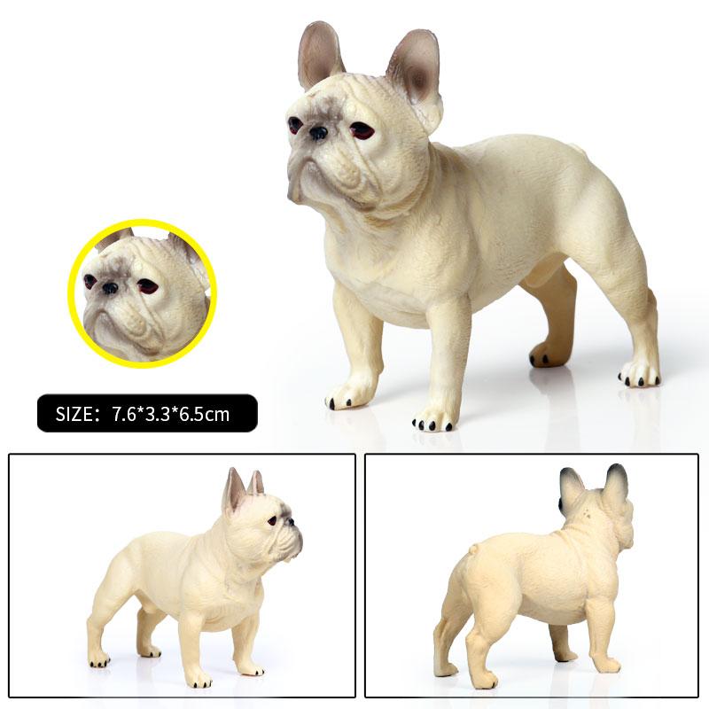 Oenux Dog Animals Model Husky German Shepherd Rottweiler Saint Bernard Action Figure Puppy Figurines PVC Collection Toy Kid Gift
